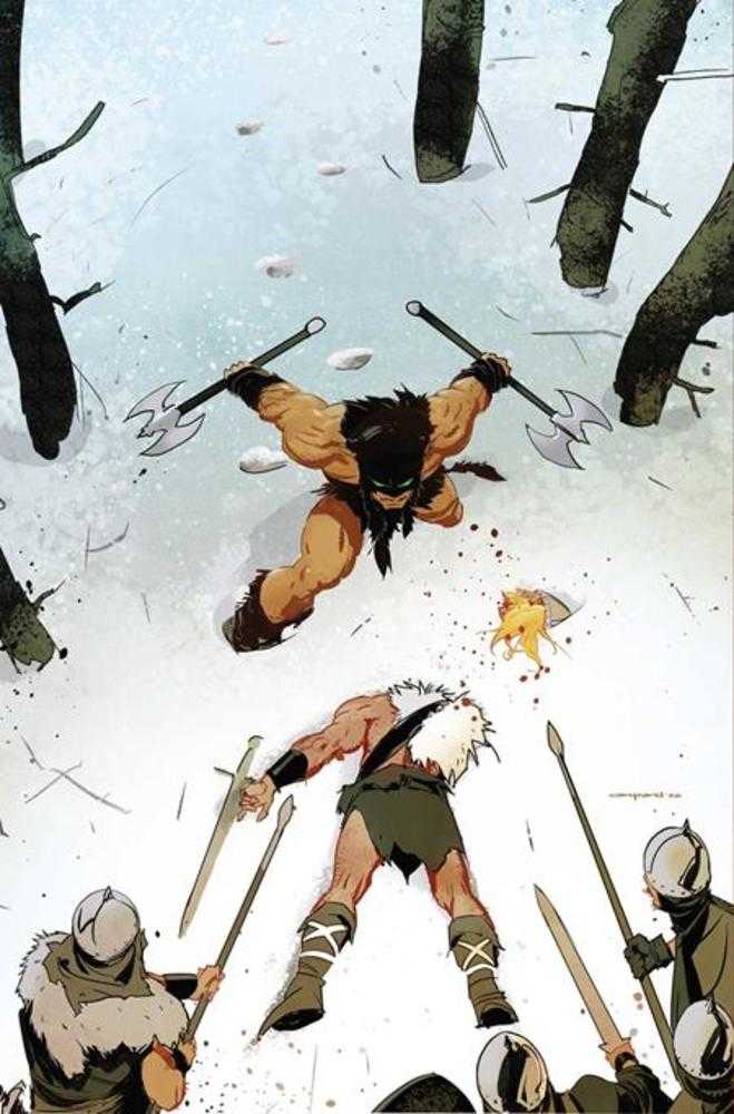 Fire And Ice Darkwolf #4 Cover H 1:10 Cary Nord Full Art Variant (NM)