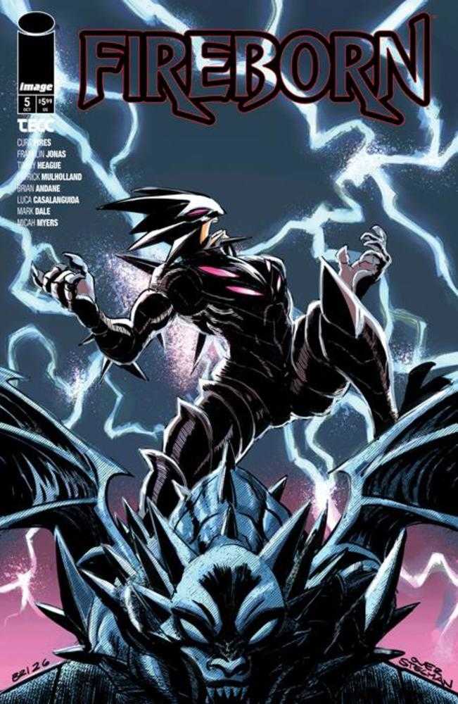 Fireborn #5 Cover C Brian Andane Variant (NM)