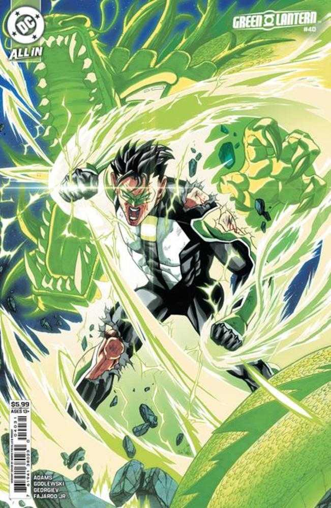 Green Lantern #40 Cover C Mario Foccillo Card Stock Variant (Green Lantern First Light) (NM)
