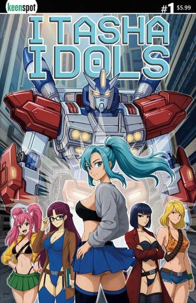 Itasha Idols #1 Cover B Mike White Backshot Variant (NM)