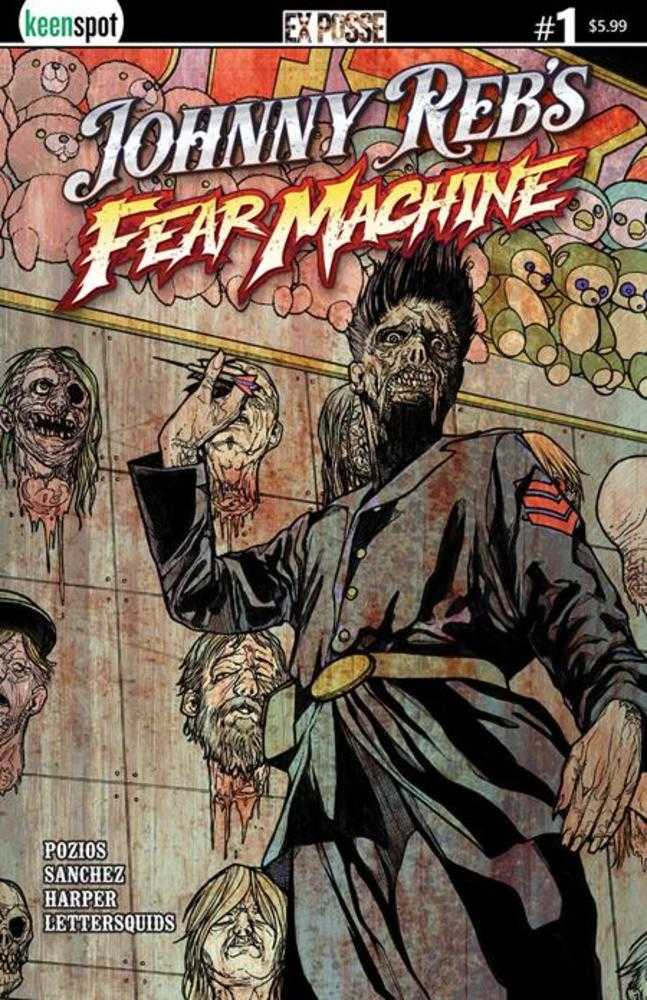 Johnny Rebs Fear Machine #1 Cover B Alex Sanchez Variant (NM)