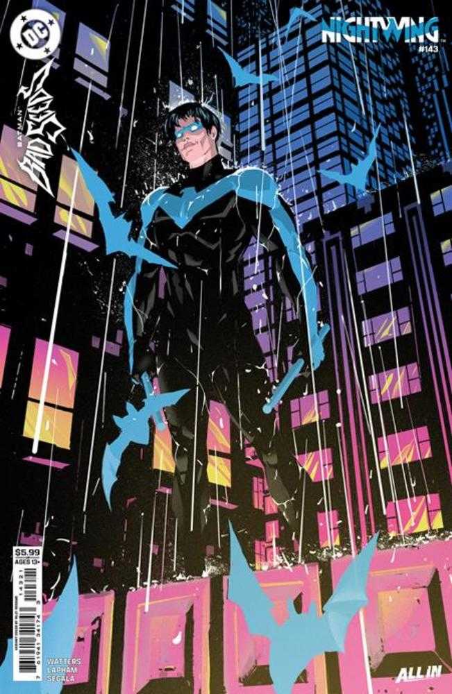 Nightwing #143 Cover B Riley Rossmo Card Stock Variant (Batman Bad Seeds) (NM)