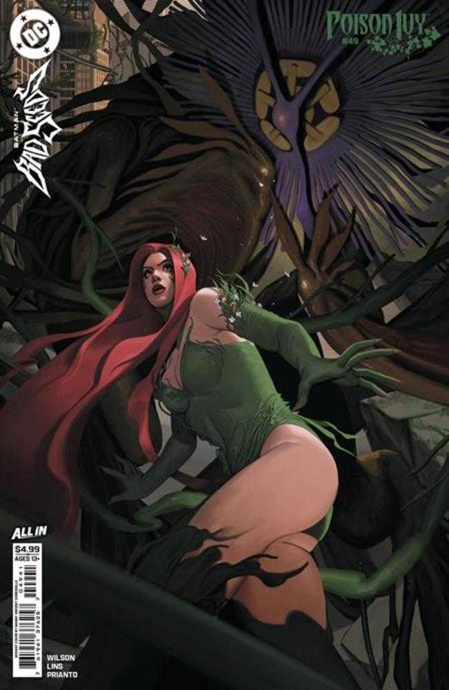 Poison Ivy #49 Cover D Manny Vincent Carbonilla Card Stock Variant (Batman Bad Seeds) (NM)