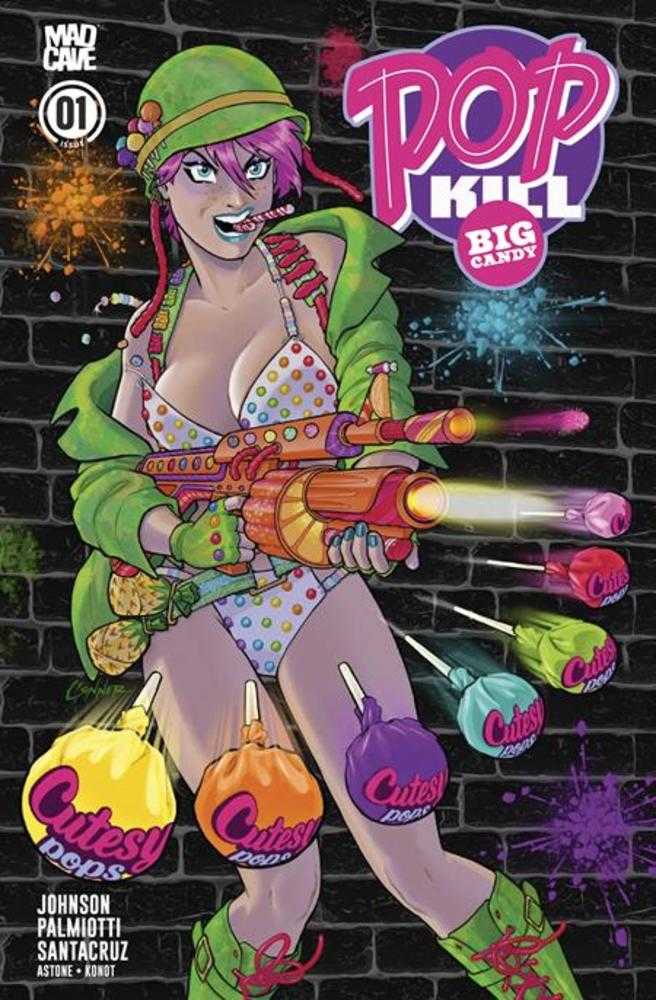 Pop Kill Big Candy #1 (Of 4) Cover C Amanda Conner Cardstock Variant (Mature) (NM)