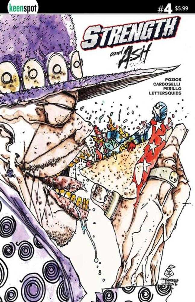 Strength & Ash #4 Cover B Stefano Cardoselli Francesca Perillo Tacos Variant (NM)