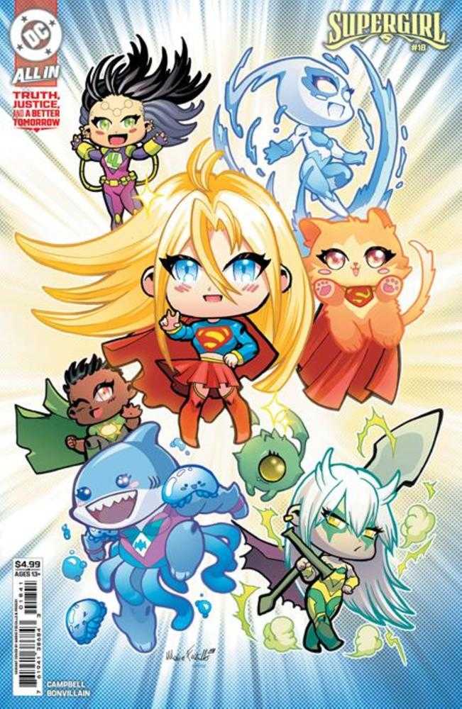 Supergirl #18 Cover D Mario Foccillo Card Stock Variant (NM)