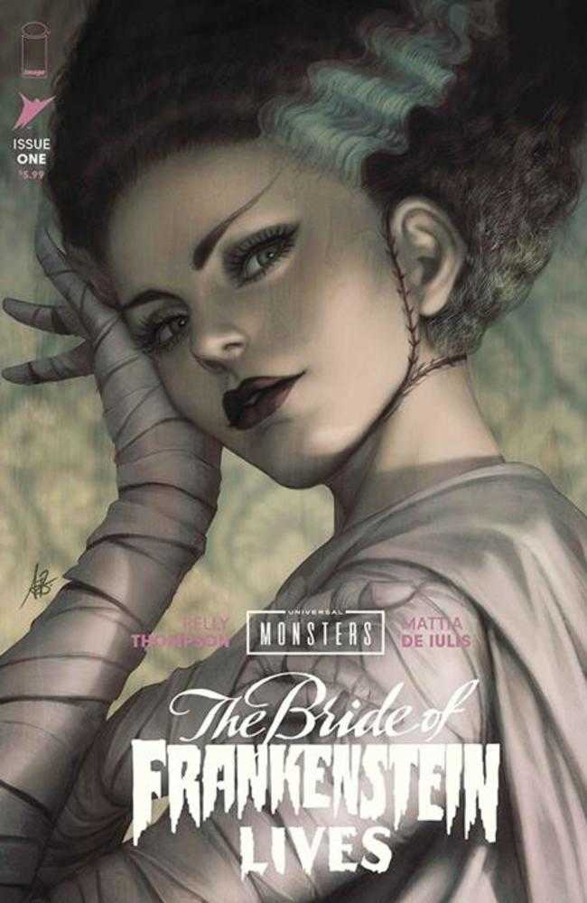 Universal Monsters The Bride Of Frankenstein Lives #1 (Of 4) Cover J Stanley Artgerm Lau Foil Variant (NM)