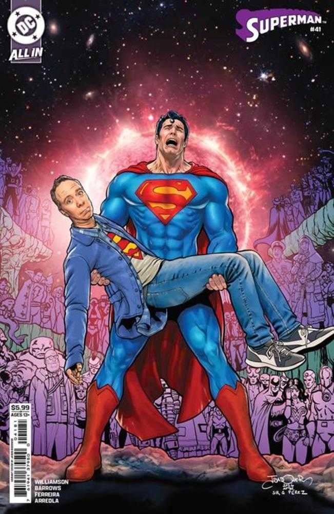 Superman #41 Cover F Jason Badower Stuart Fails To Save The Universe Card Stock Variant (Kingdom Of Zod) (NM)