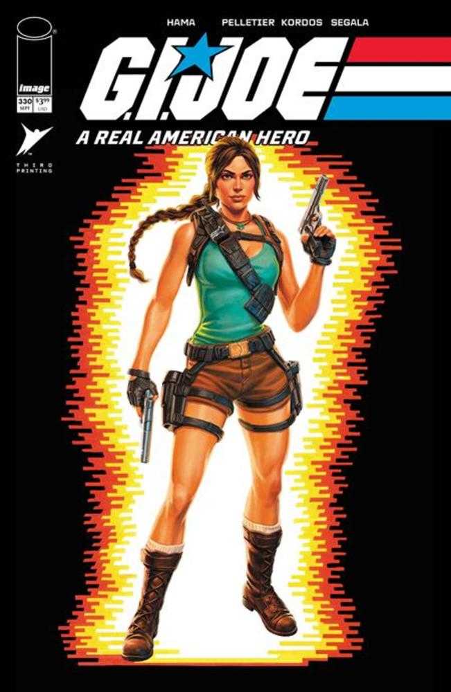 G.I. Joe A Real American Hero #330 3rd Printing Cover A Chris Mooneyham Action Figure Ronin Design Variant (NM)