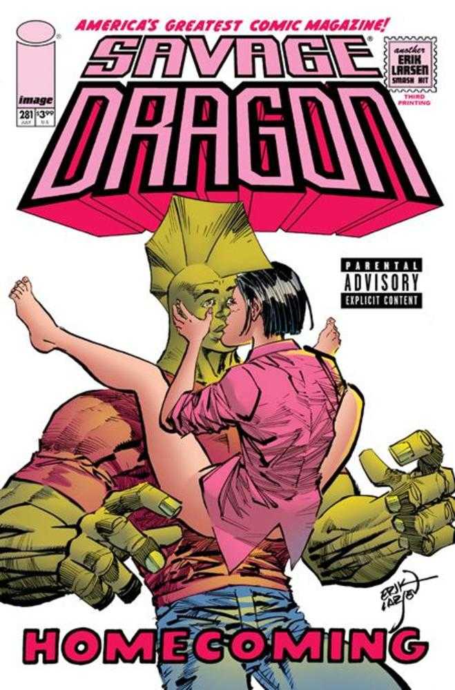 Savage Dragon #281 3rd Printing (Mature) (NM)
