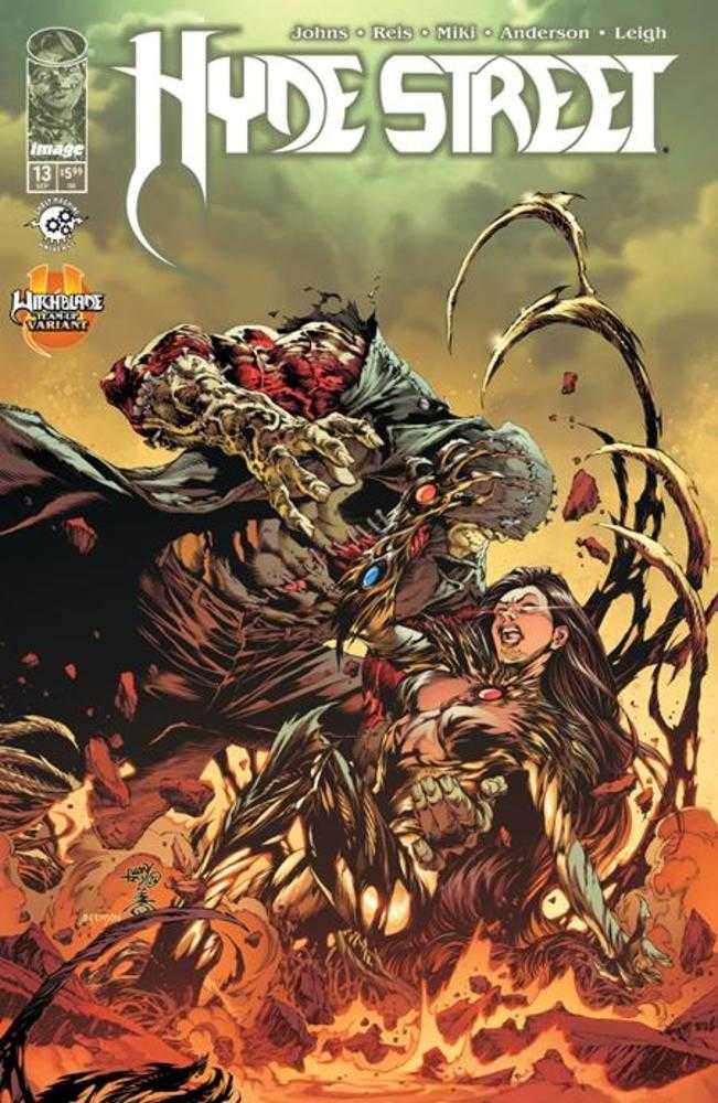 Hyde Street #13 Cover C Ivan Reis & Danny Miki Witchblade Team Up Variant (NM)