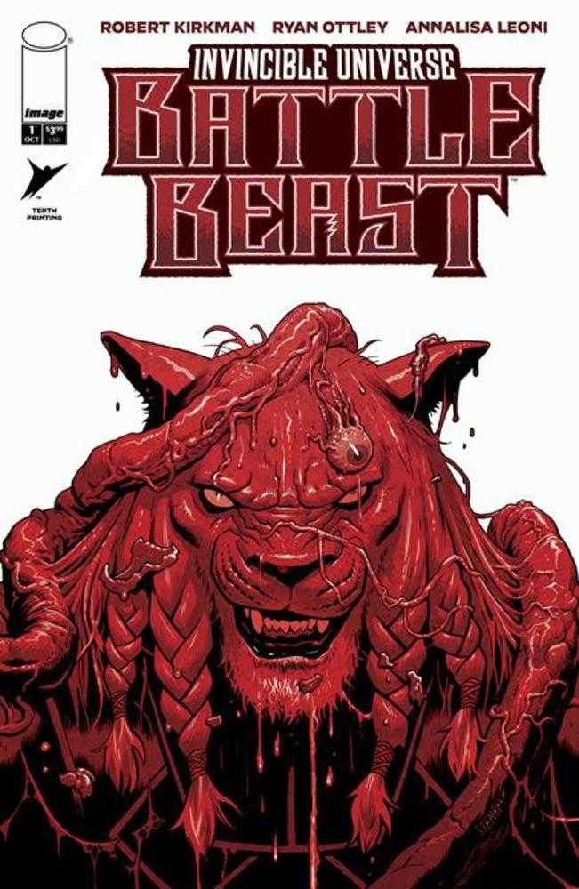 Invincible Universe Battle Beast #1 10th Printing Cover I Ben Stenbeck Variant (NM)