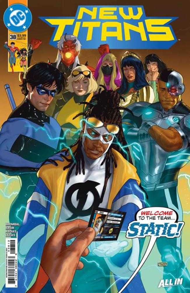 New Titans #38 2nd Print Cover A Taurin Clarke (NM)