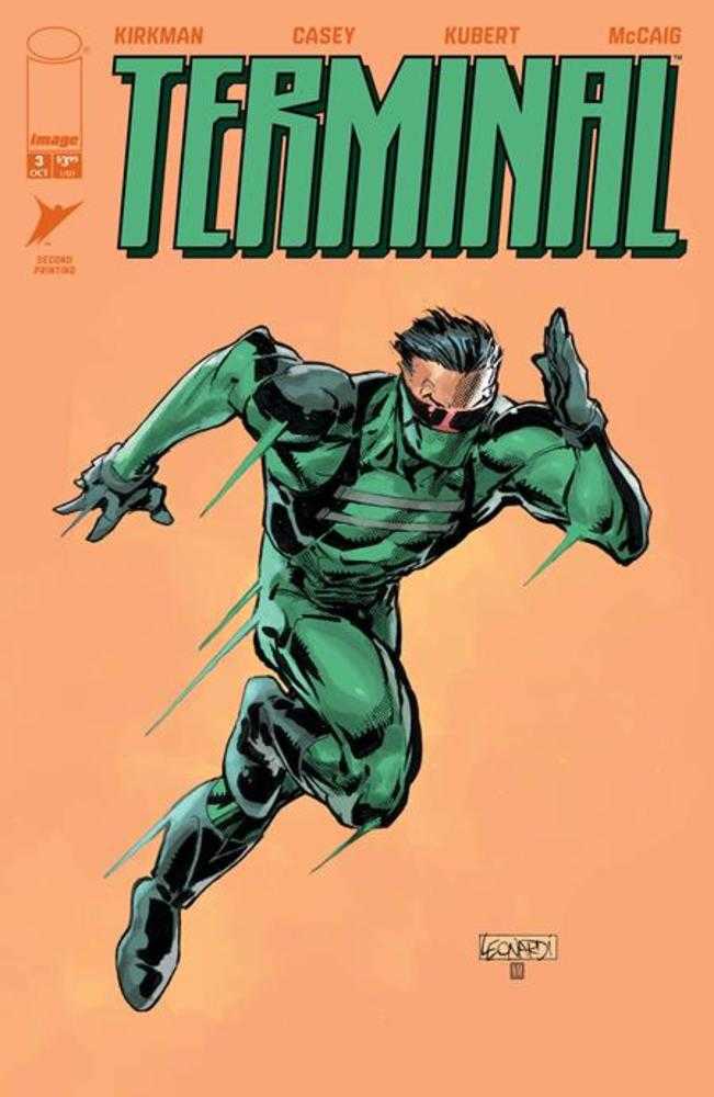 Terminal #3 2nd Printing Cover A Rick Leonardi & Neeraj Menon Activator (NM)