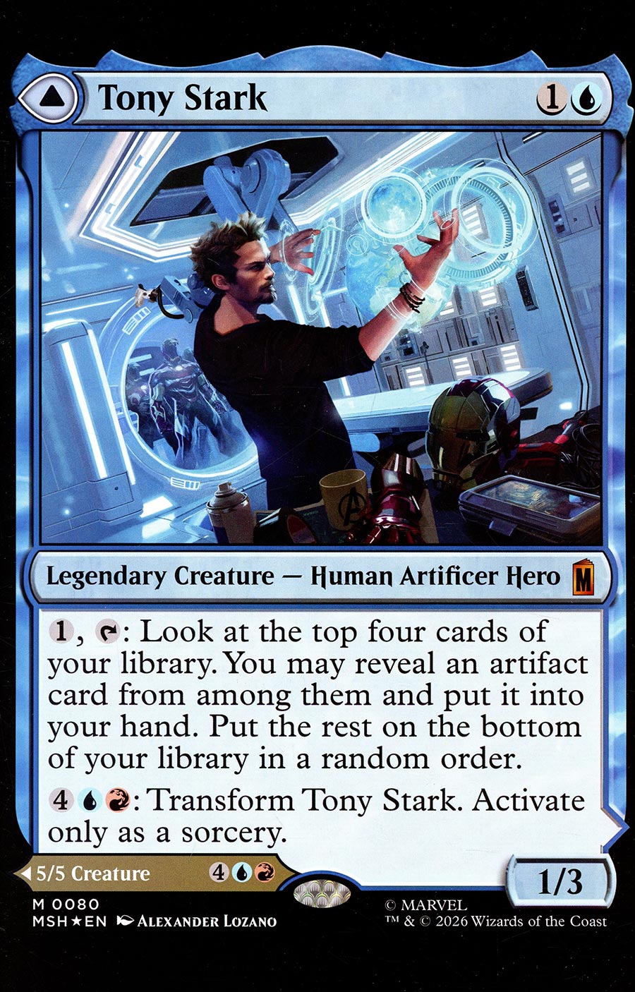 Civil War: Unmasked #2 Classified Artist Magic: The Gathering Variant (NM)
