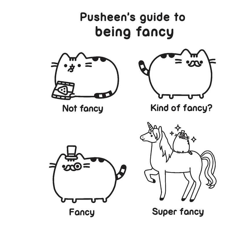 Pusheen Coloring Book by Claire Belton:
