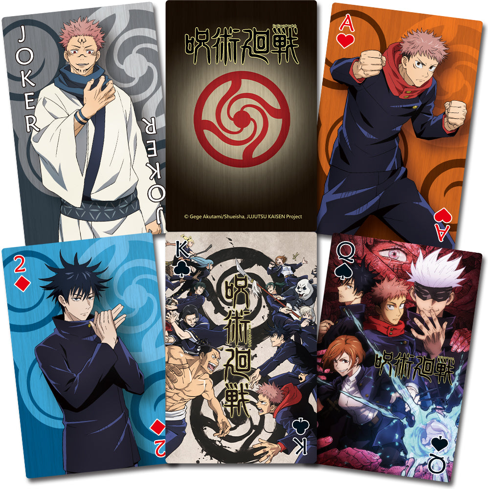 JUJUTSU KAISEN- GROUP PLAYING CARDS