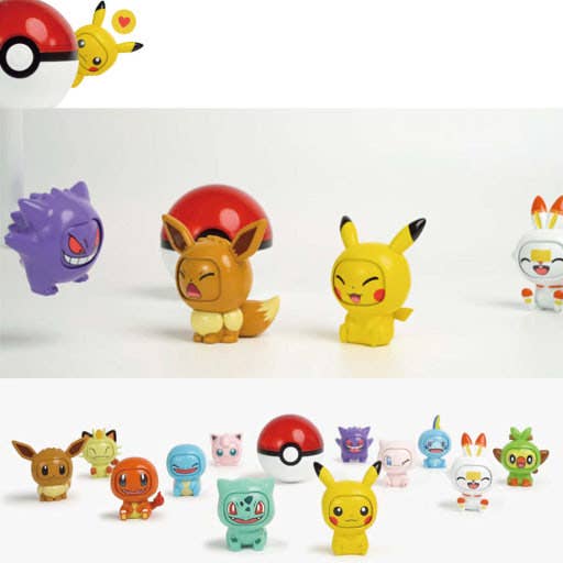 Pokémon Face Figure Collection – Random Capsule Toy (1 capsule)