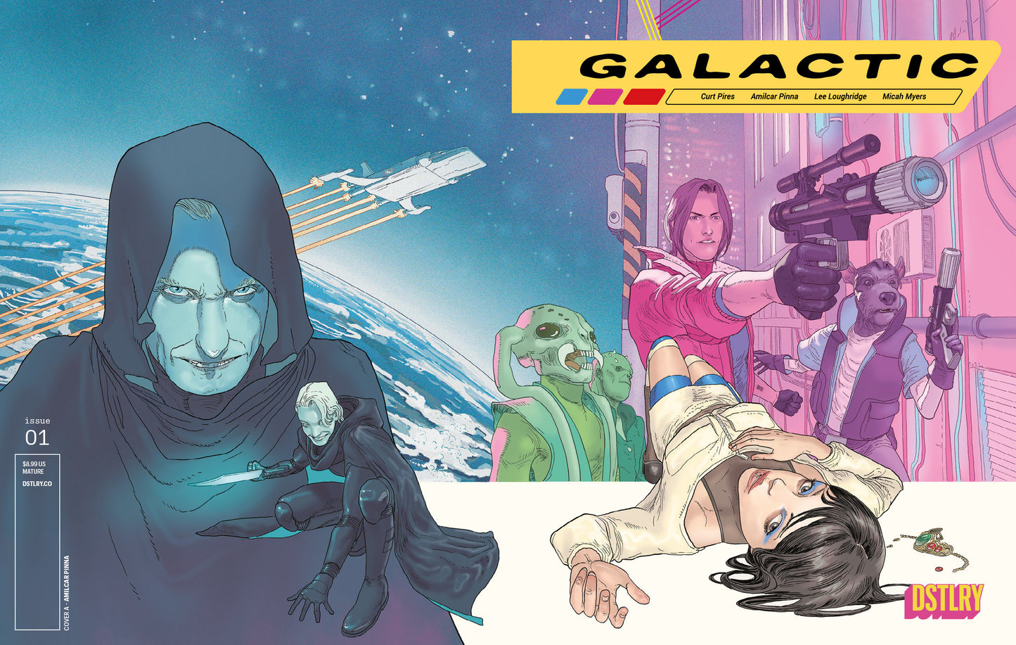 Galactic #1 Cover A Amilcar Pinna (NM)