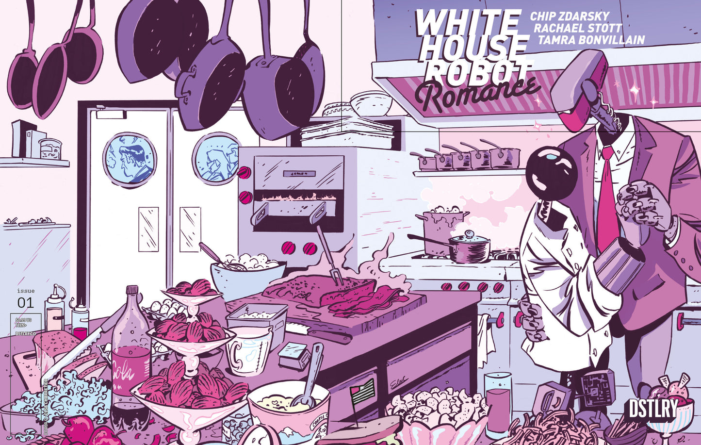 White House Robot Romance #1 Elsa Charretier 1:10 Variant (NM)