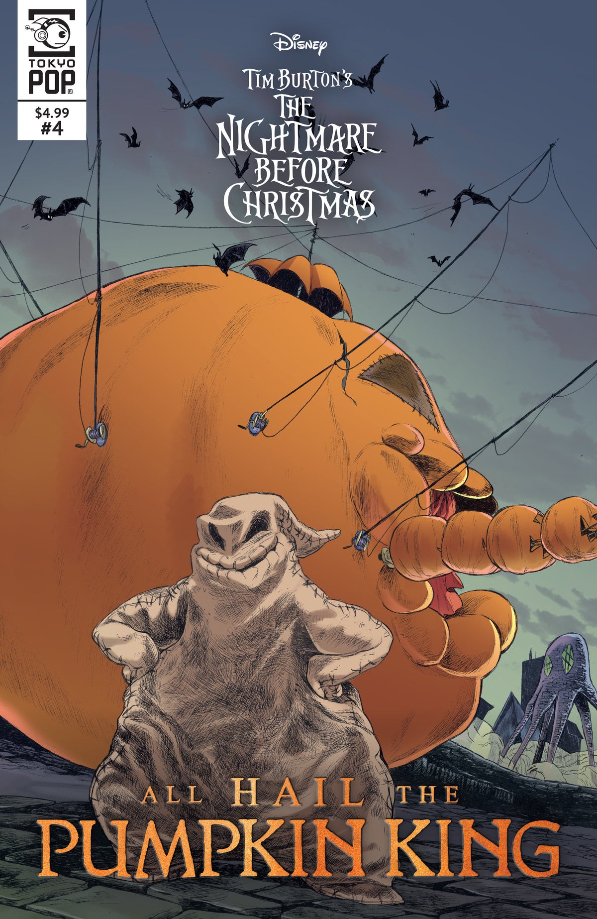 Disney Tim Burton'sthe Nightmare Before Christmas: All Hailthe Pumpkin King, Issue #4 (NM)