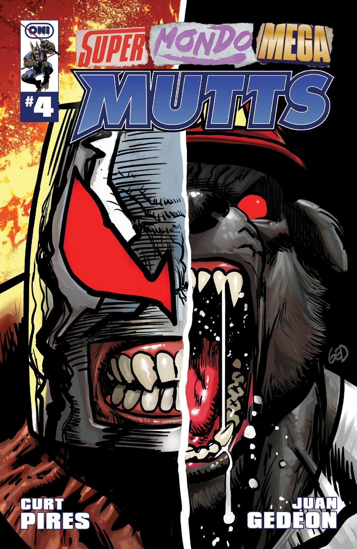 Super Mondo Mega Mutts #4 Cover A Juan Gedeon (NM)