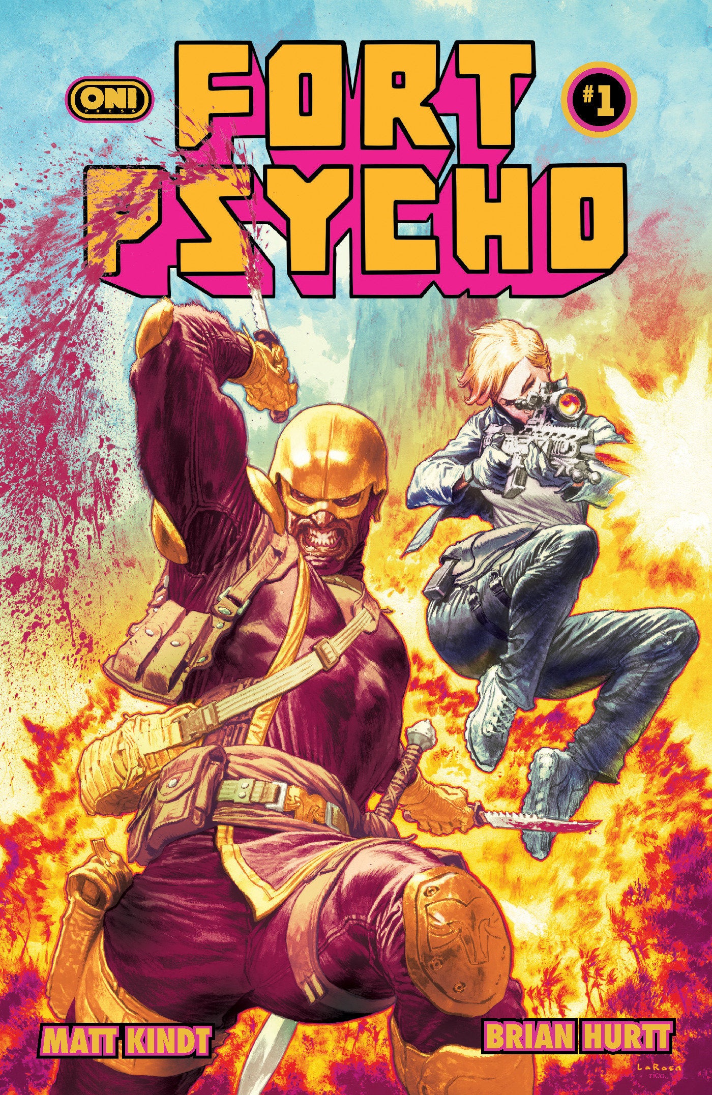 Fort Psycho #1 Cover B Lewis Larosa Variant (NM)