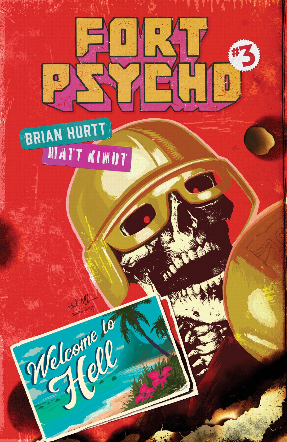 Fort Psycho #3 Cover C Raul Allen Variant (NM)