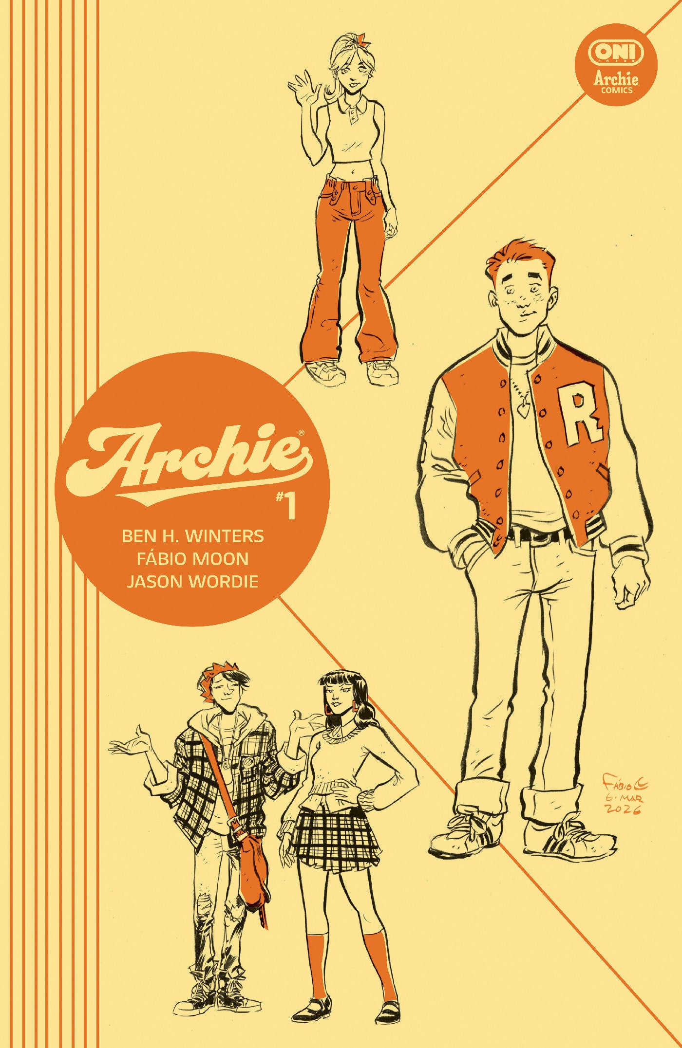 Archie #1 Cover V Fábio Moon Local Comic Shop Day Variant (NM)