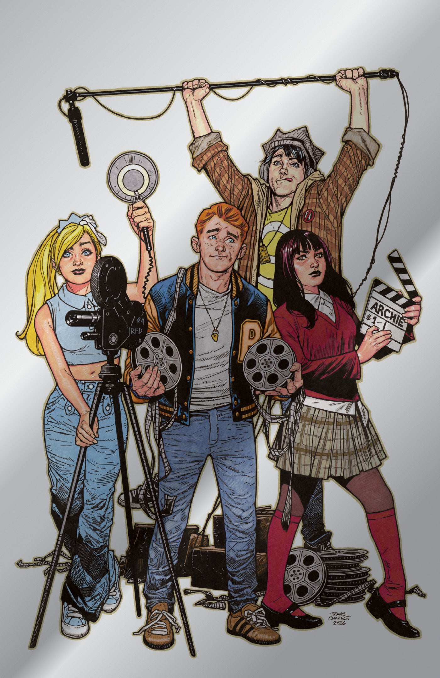 Archie #1 Cover W Travis Charest Local Comic Shop Day Foil Full Art Variant (NM)