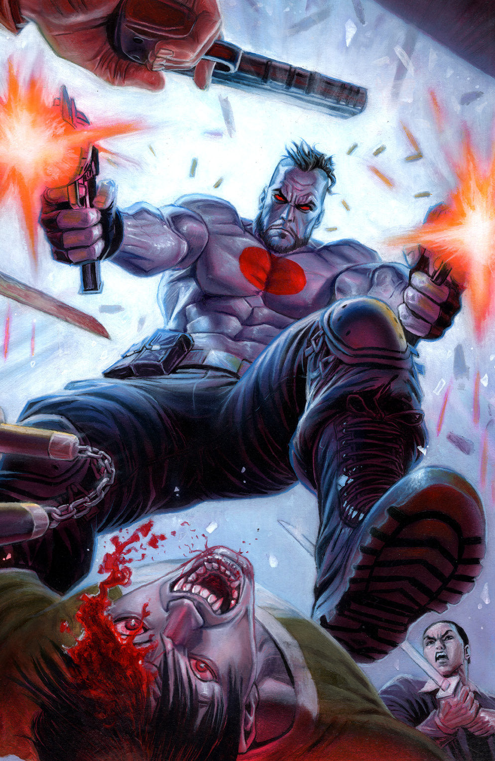 Valiant Beyond: Bloodshot #1 Variant F (Grego Wraparound Full Art) (NM)