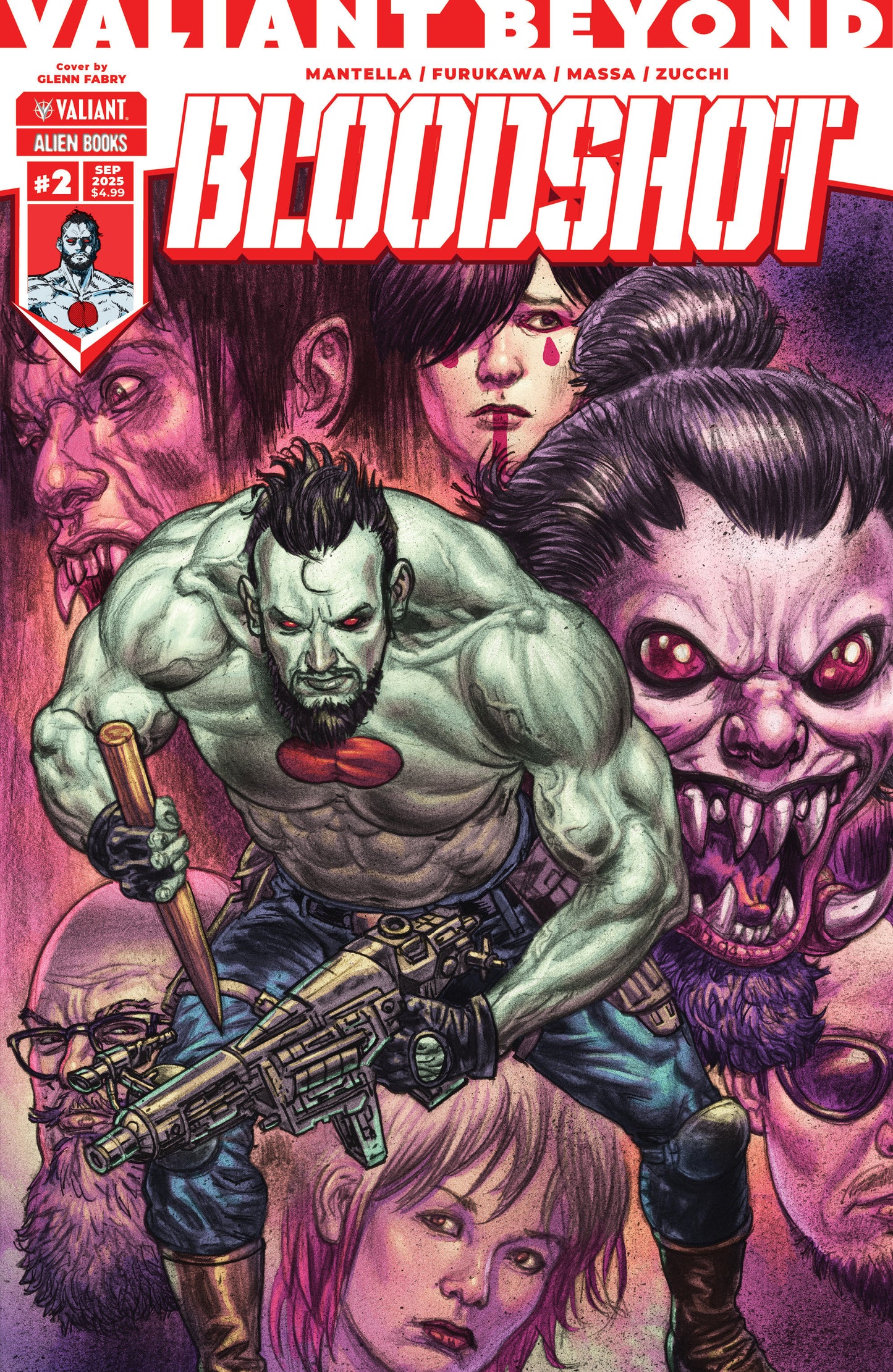 Valiant Beyond: Bloodshot #2 Cover A (Fabry) (NM)