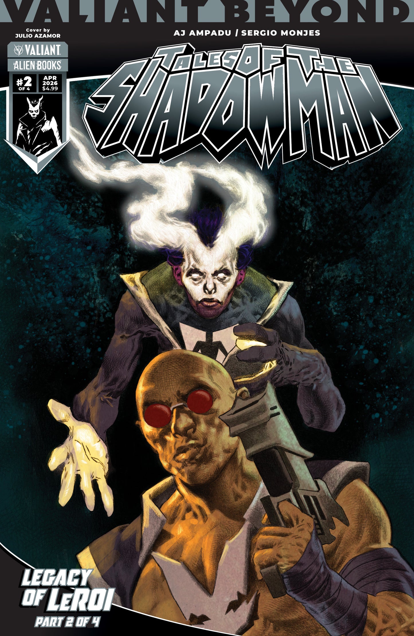 Valiant Beyond: Tales Of The Shadowman #8 Legacy Of Le Roi #2 Variant B (Azamor) (NM)