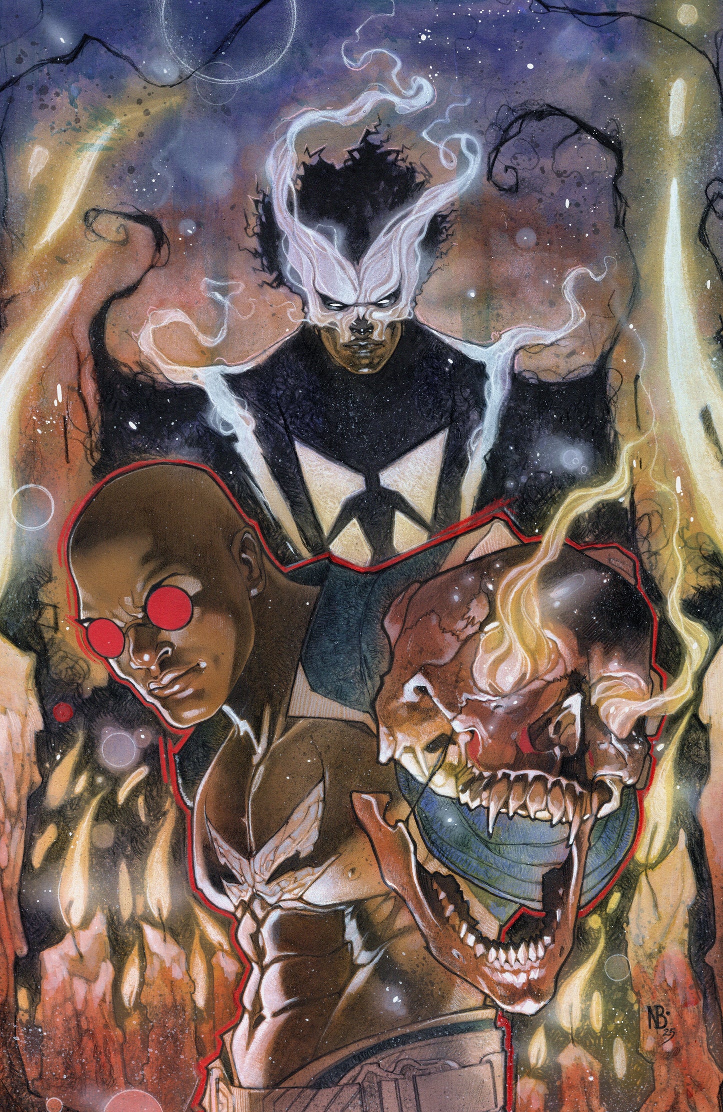 Valiant Beyond: Tales Of The Shadowman #8 Legacy Of Le Roi #2 Variant C (Birr Full Art) (NM)