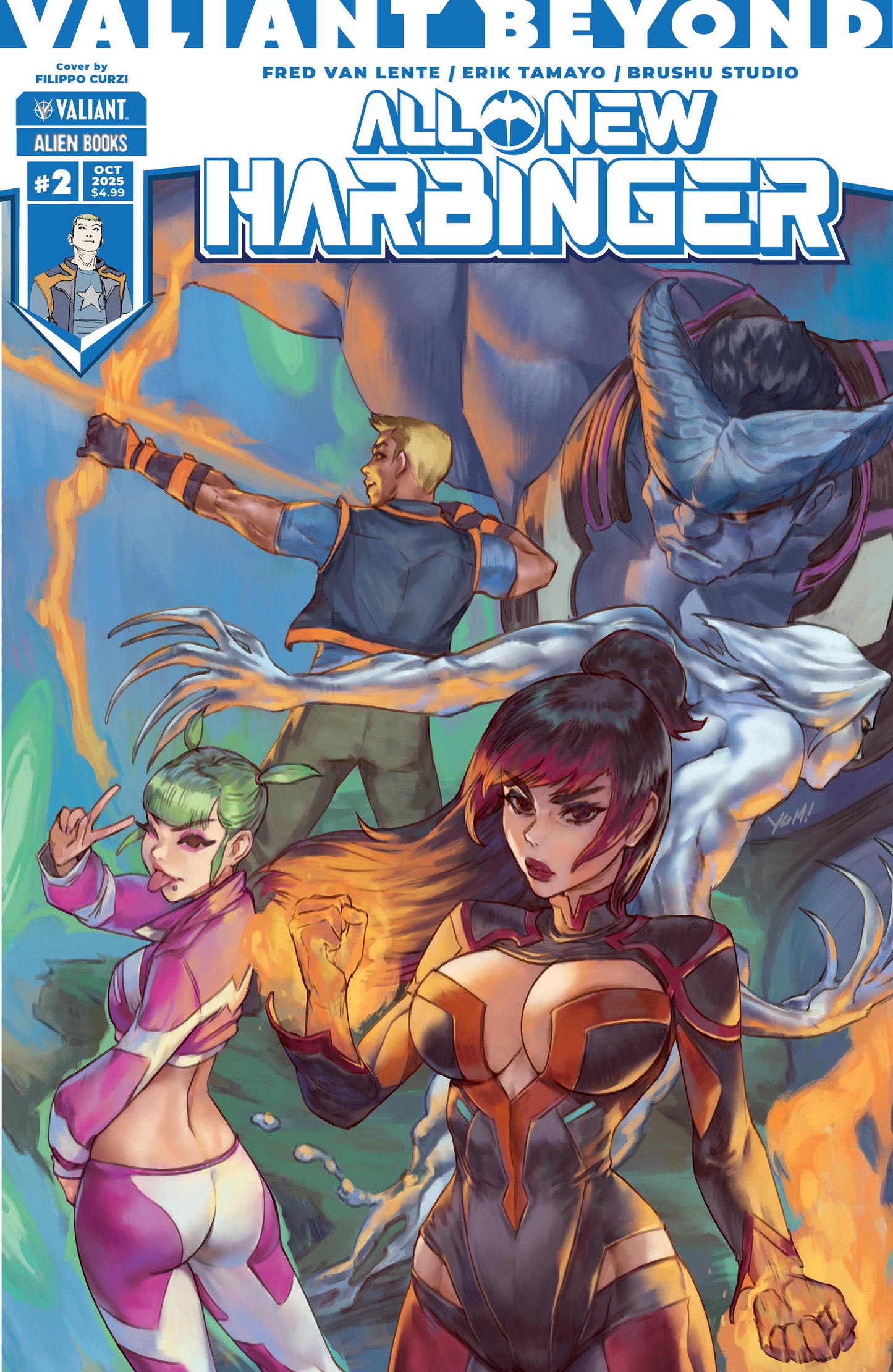 Valiant Beyond: All New Harbinger #2 Cover A (Curzi) (NM)