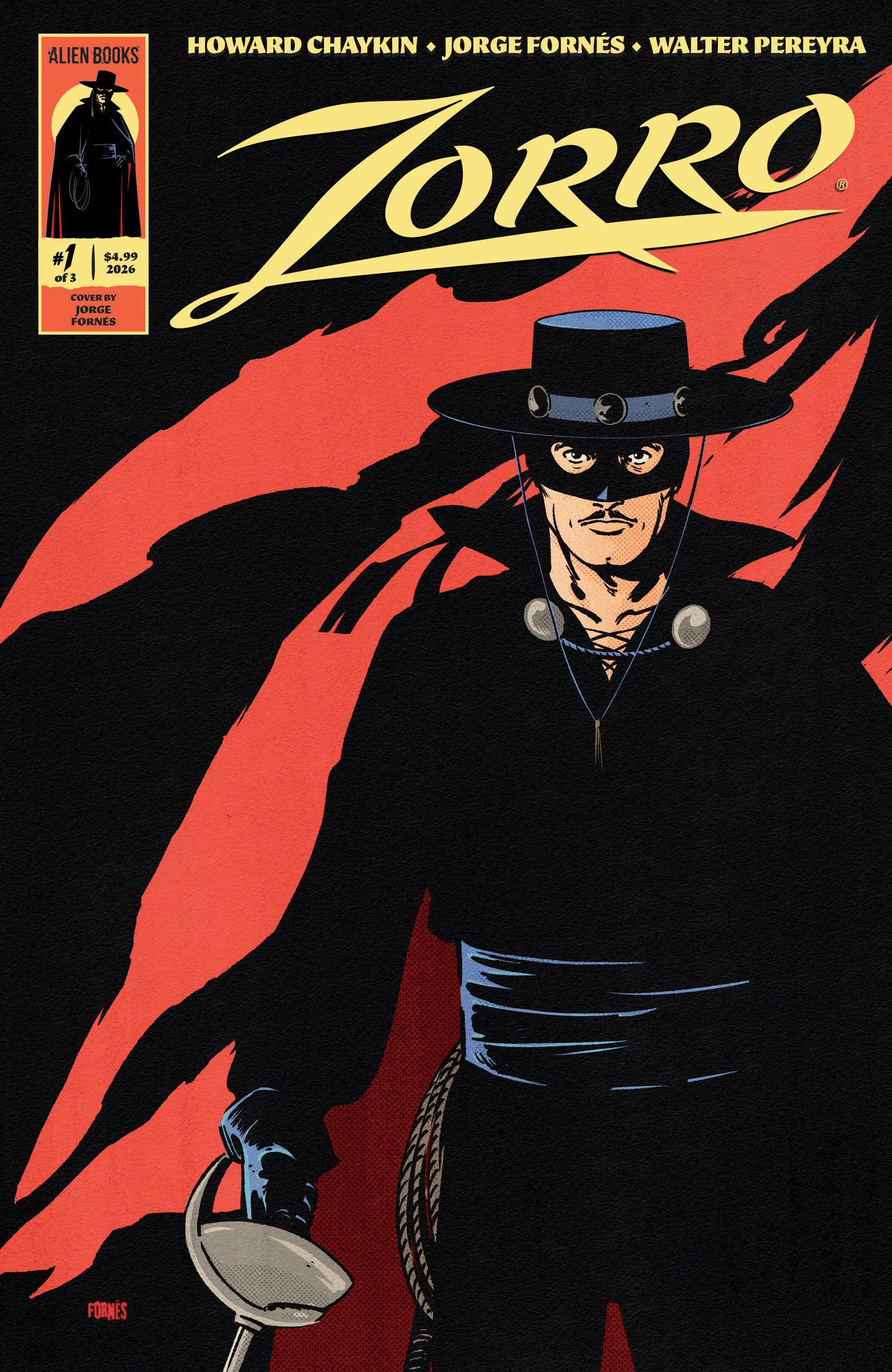 Zorro #1 Cover A (Fornés) (NM)