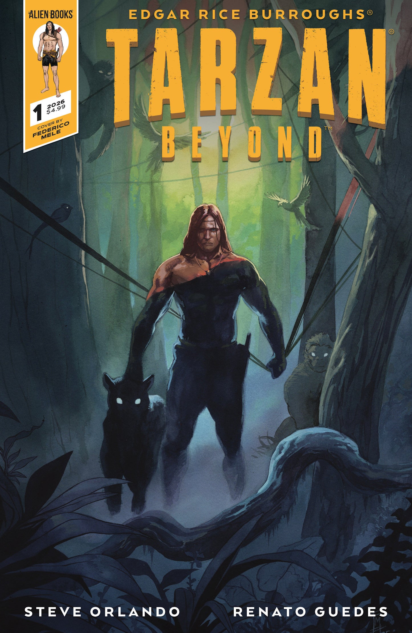 Tarzan Beyond #1 Variant B (Mele) (NM)