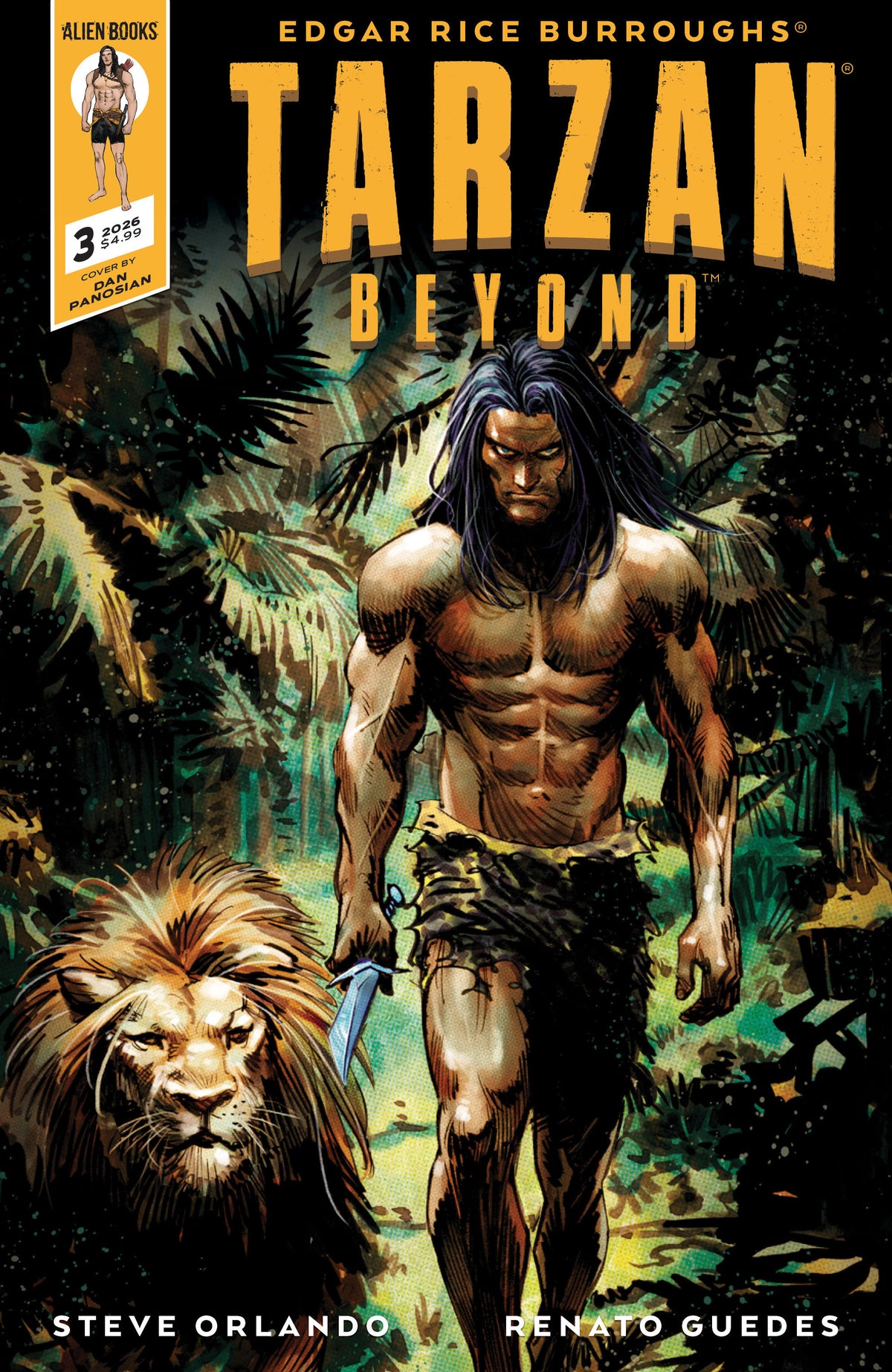 Tarzan Beyond #3 Variant C (Panosian) (NM)