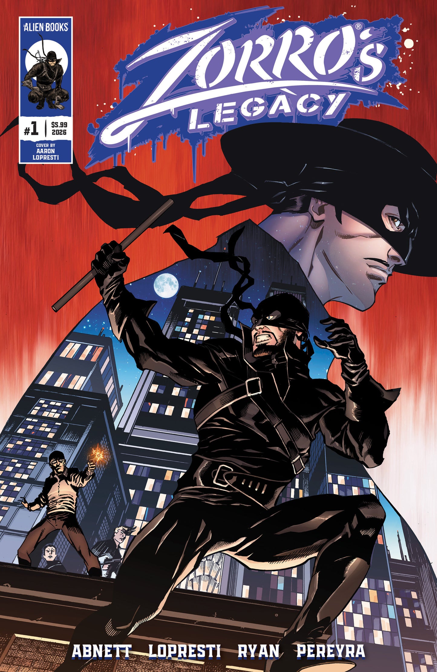 Zorro's Legacy #1 Cover A (Lopresti) (NM)