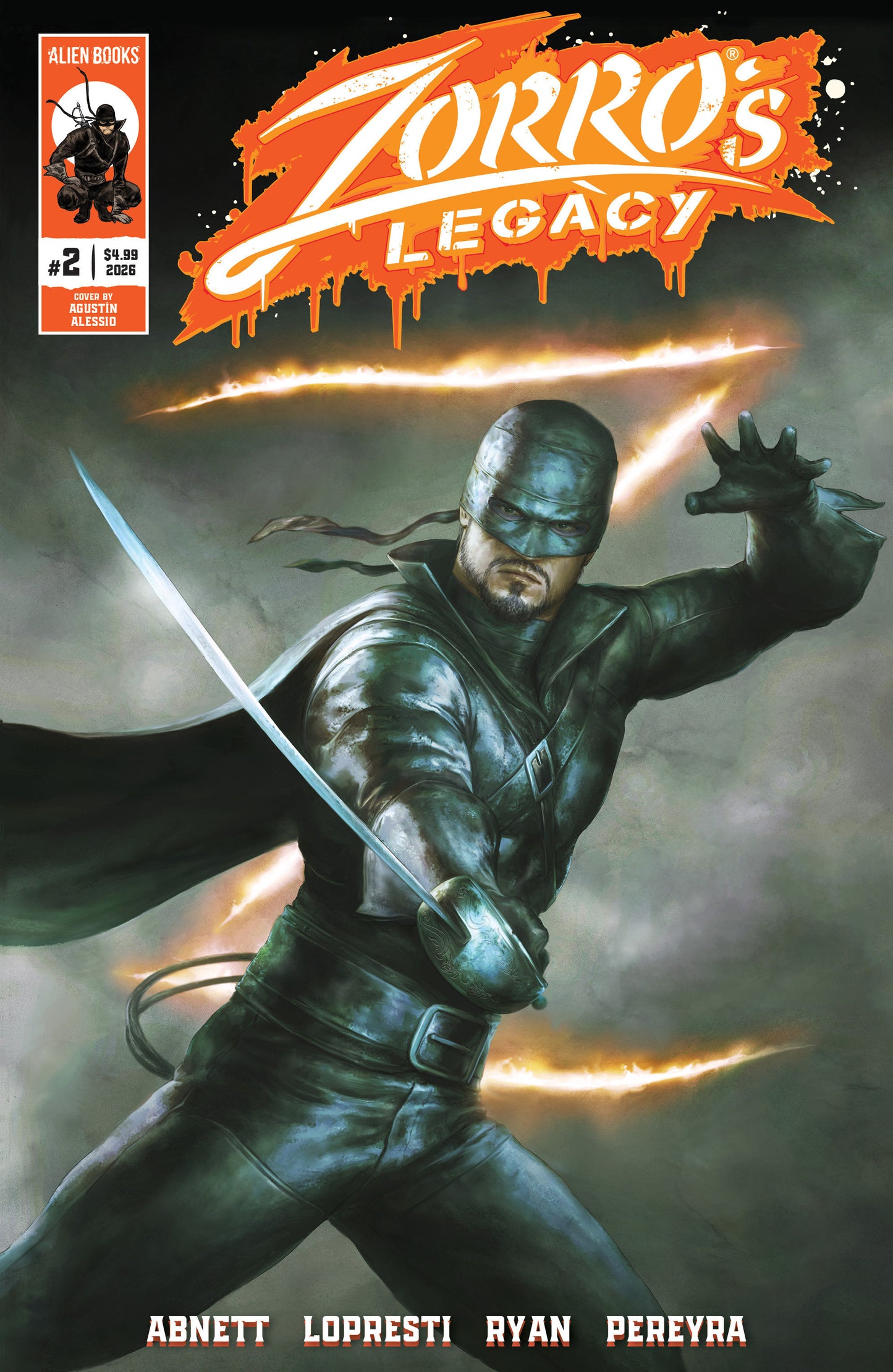 Zorro's Legacy #2 Variant C (Alessio) (NM)