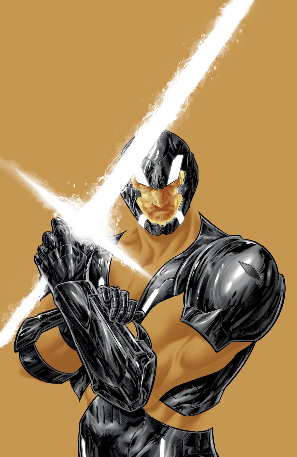 X O Manowar: Black, White & Gold #1 Variant C (Fajardo Full Art) (NM)