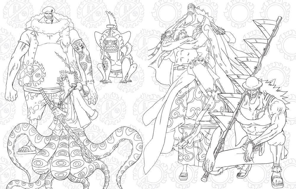 One Piece: Official Crew Coloring Collection
