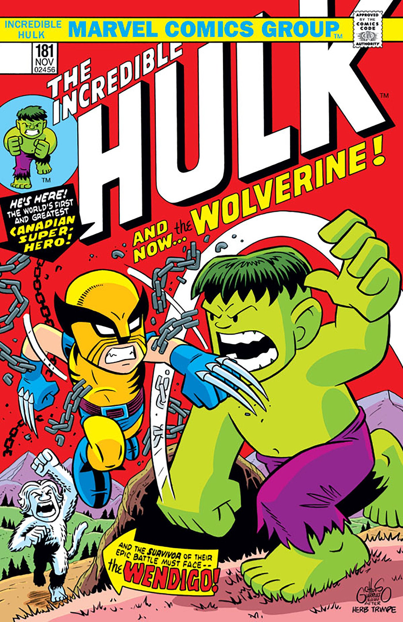 Incredible Hulk #25 Chris Giarrusso Variant (NM)