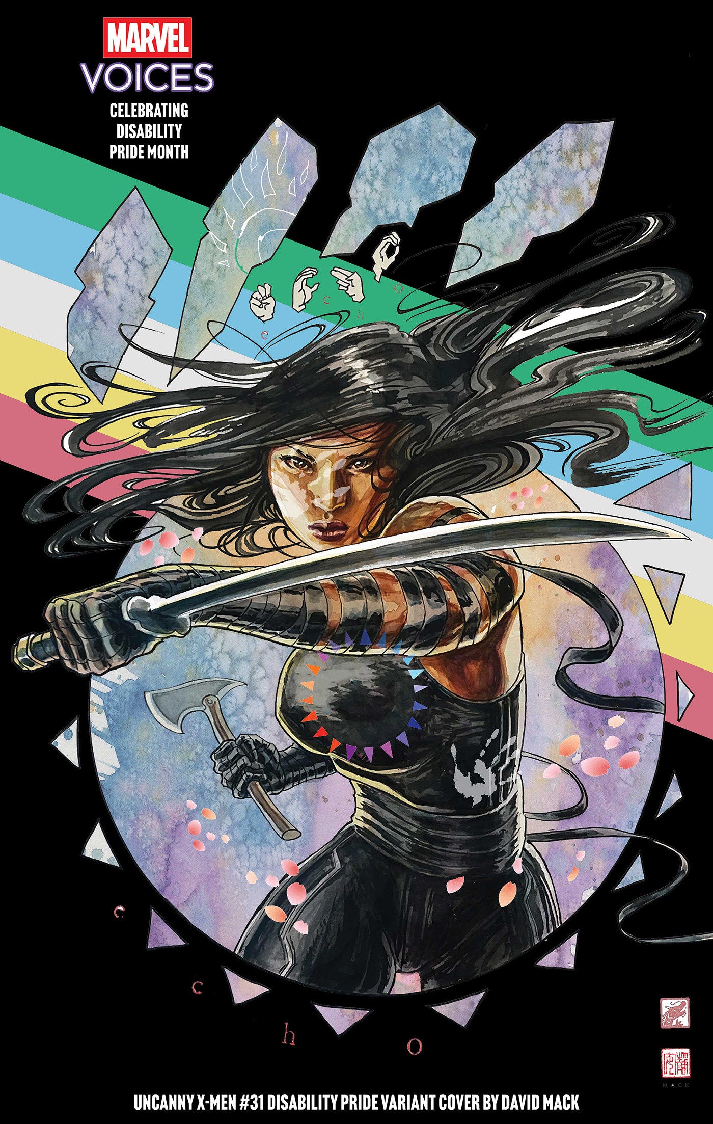 Uncanny X-Men #31 David Mack Disability Pride Variant (NM)