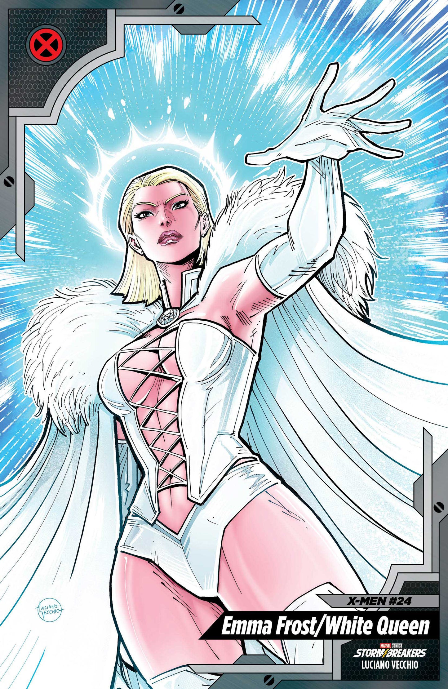 X-Men #24 Luciano Vecchio X-Men Trading Card Variant (NM)