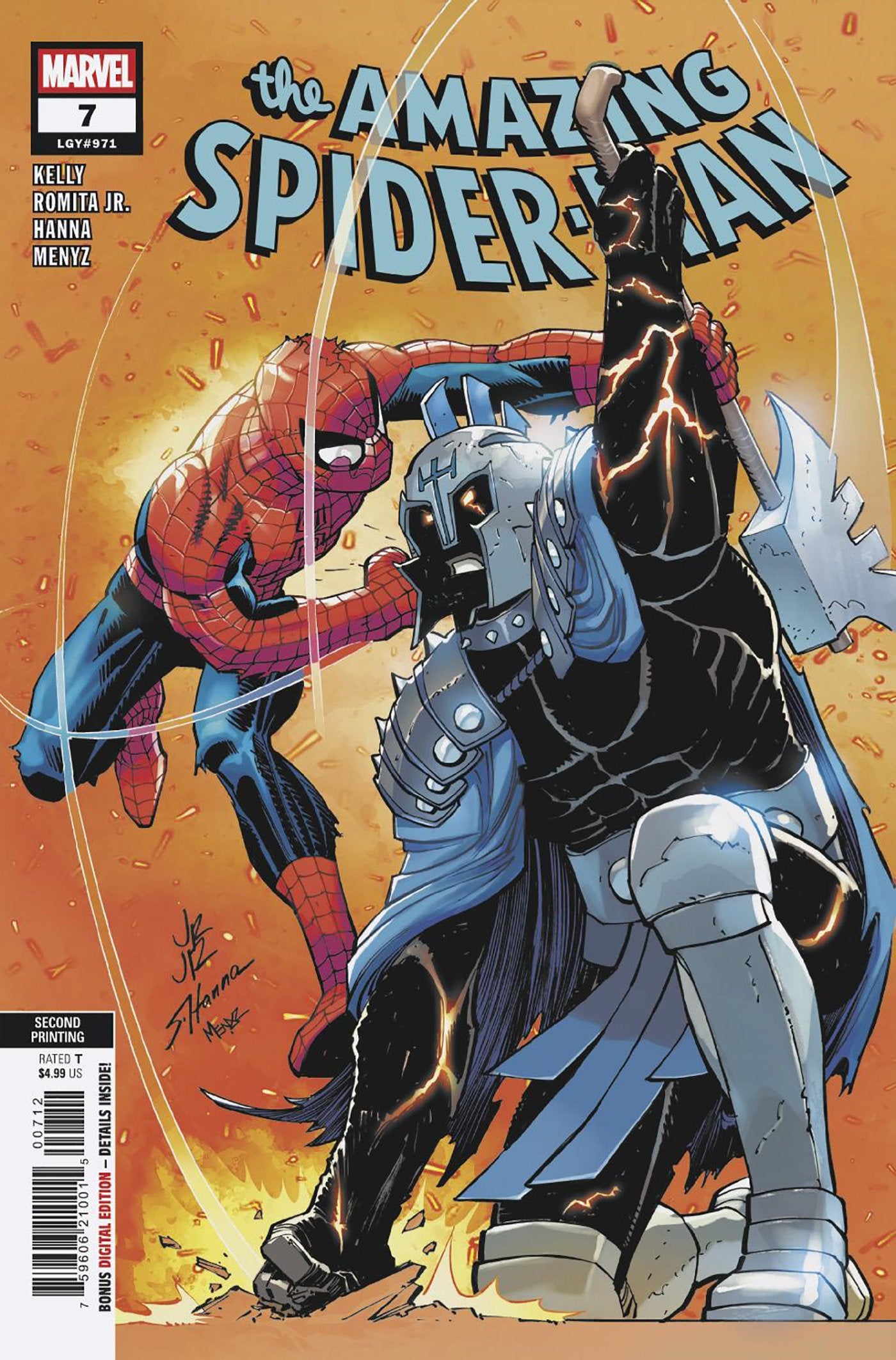 Amazing Spider-Man #7 John Romita Jr. 2nd Print Variant (NM)