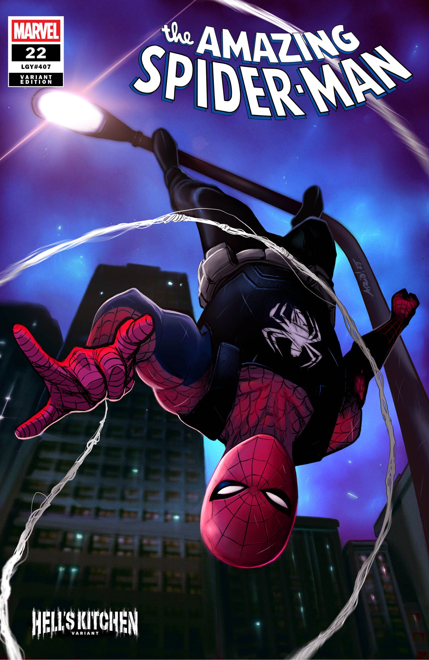 Amazing Spider-Man #22 Ario Anindito Hell's Kitchen Variant (NM)