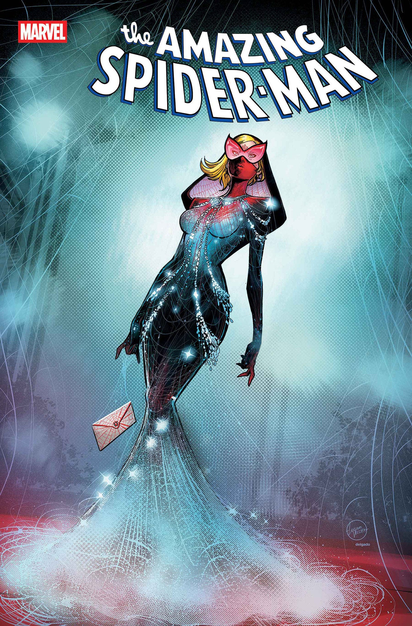 Amazing Spider-Man #32 Luciano Vecchio Hellfire Costume Swap Variant (NM)