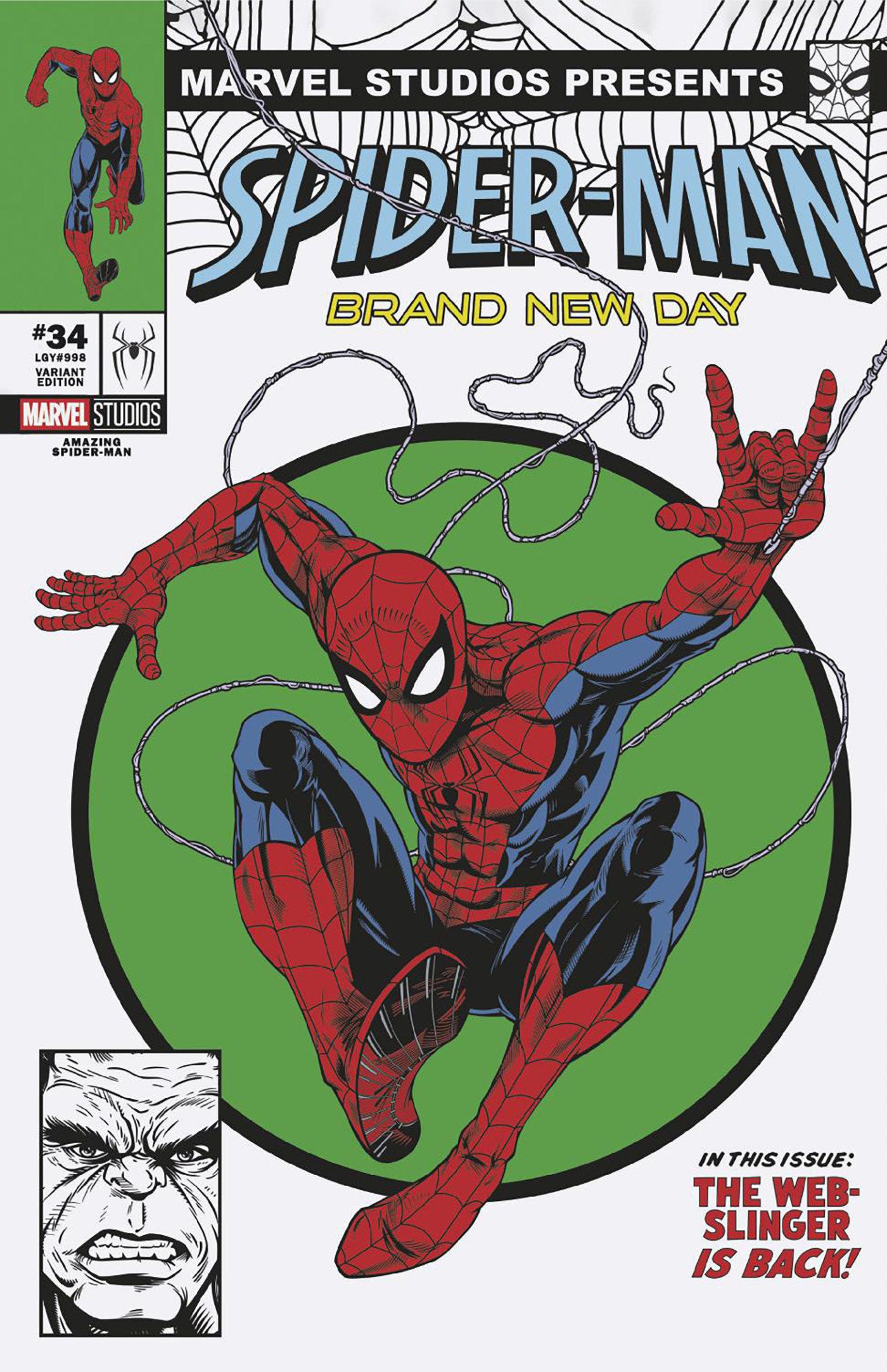 Amazing Spider-Man #34 Adam Stafford Spider-Man: Brand New Day Marvel Studios Variant (NM)