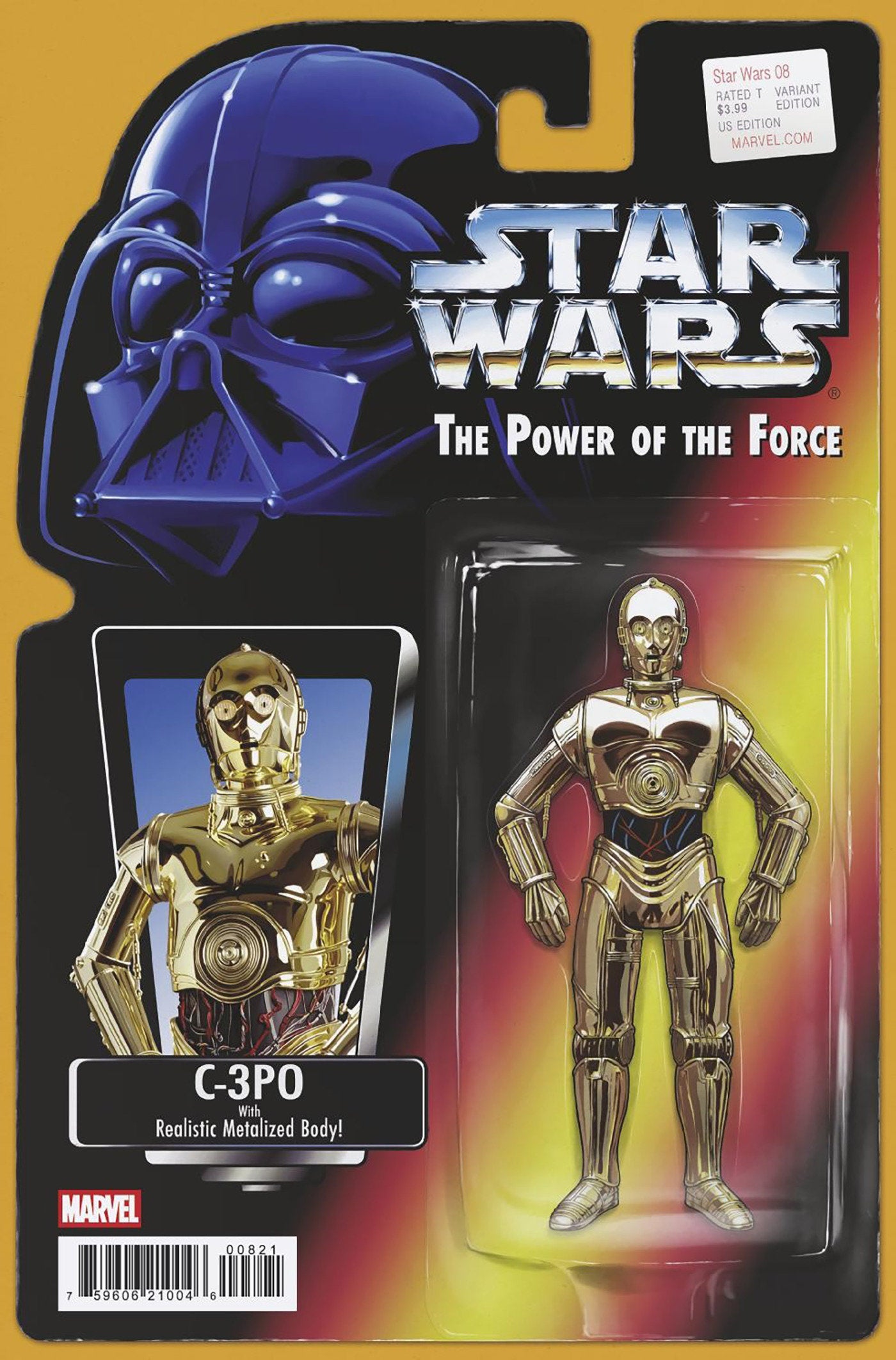 Star Wars #8 John Tyler Christopher Action Figure Variant (NM)